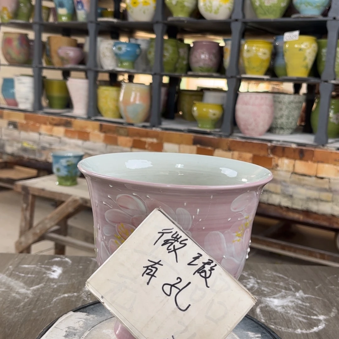 景德镇陶瓷花盆花盆