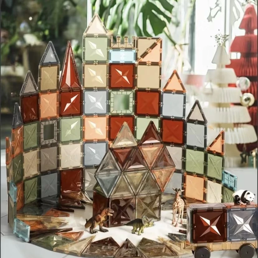 大自然色双4D钻石纹磁力片N834