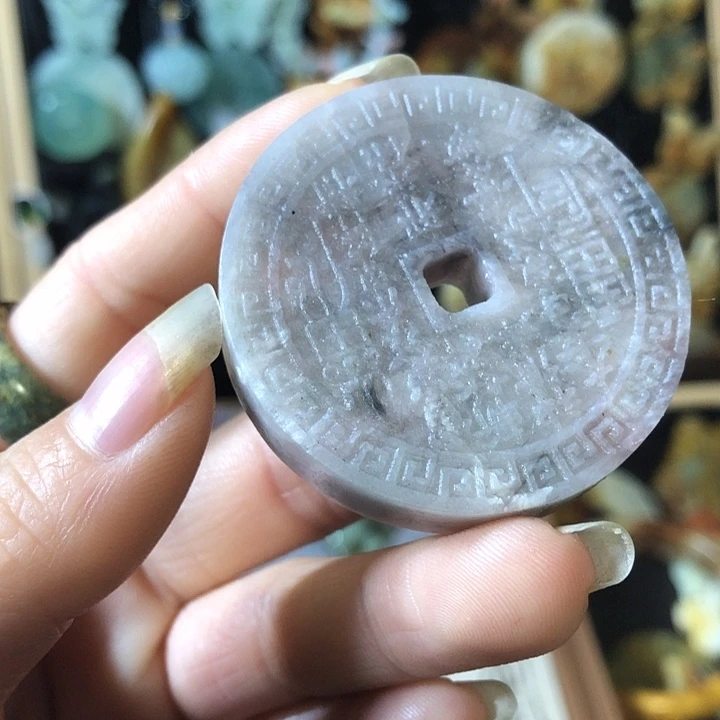 岫玉未镶嵌岫玉挂件