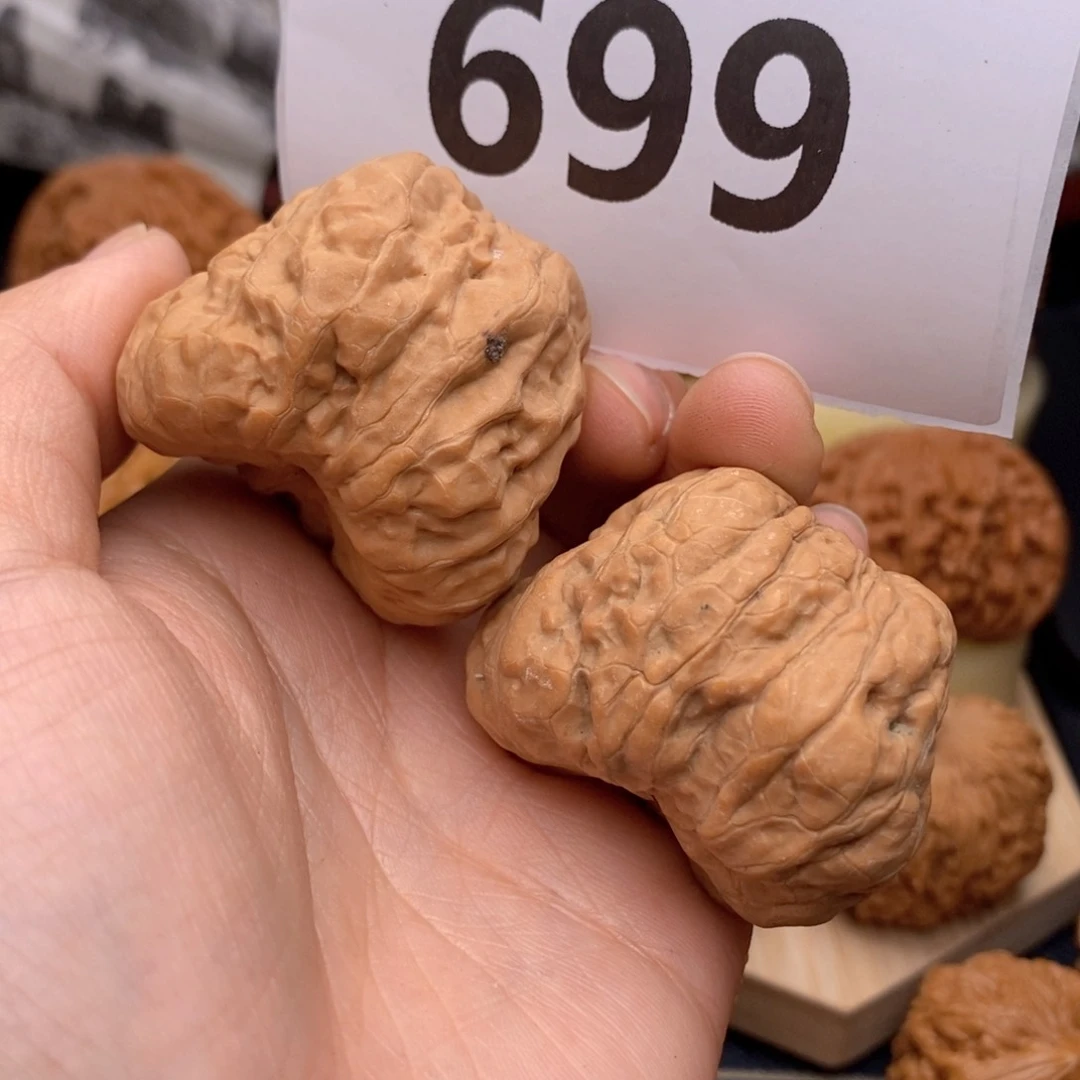 文玩核桃把件N**-699号一帆
