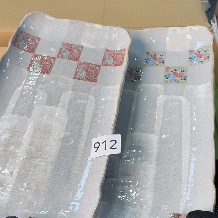 瓷片很好看的大盘子