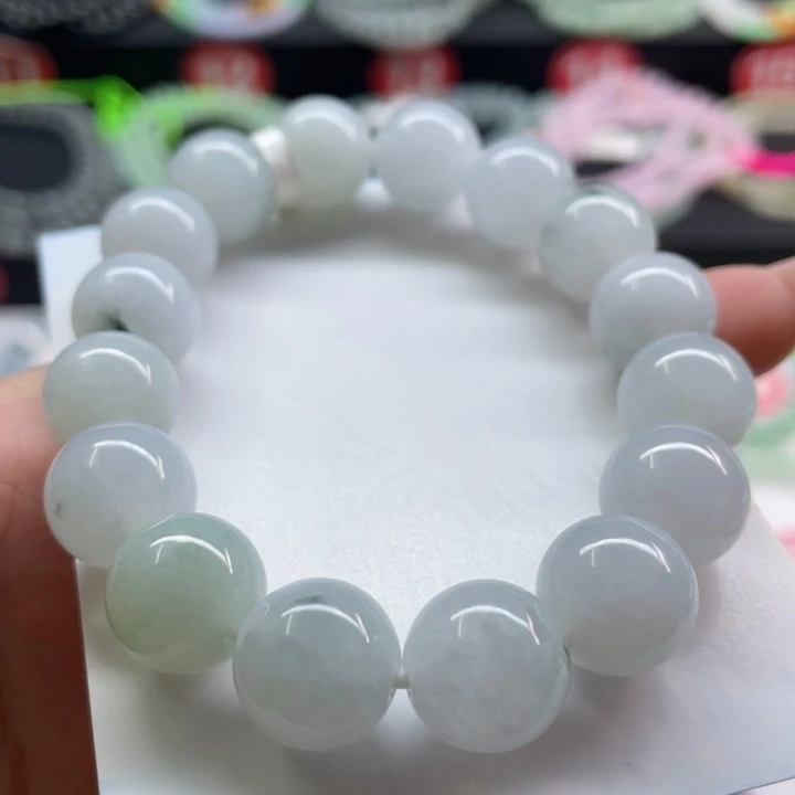 未镶嵌手链翡翠卡12.9