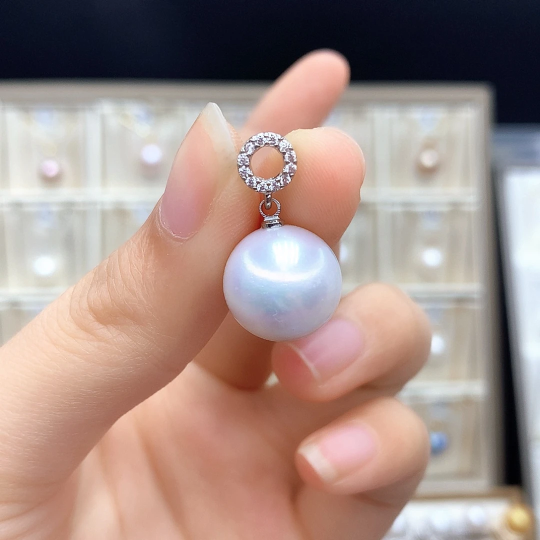 淡水珍珠合金颈饰
