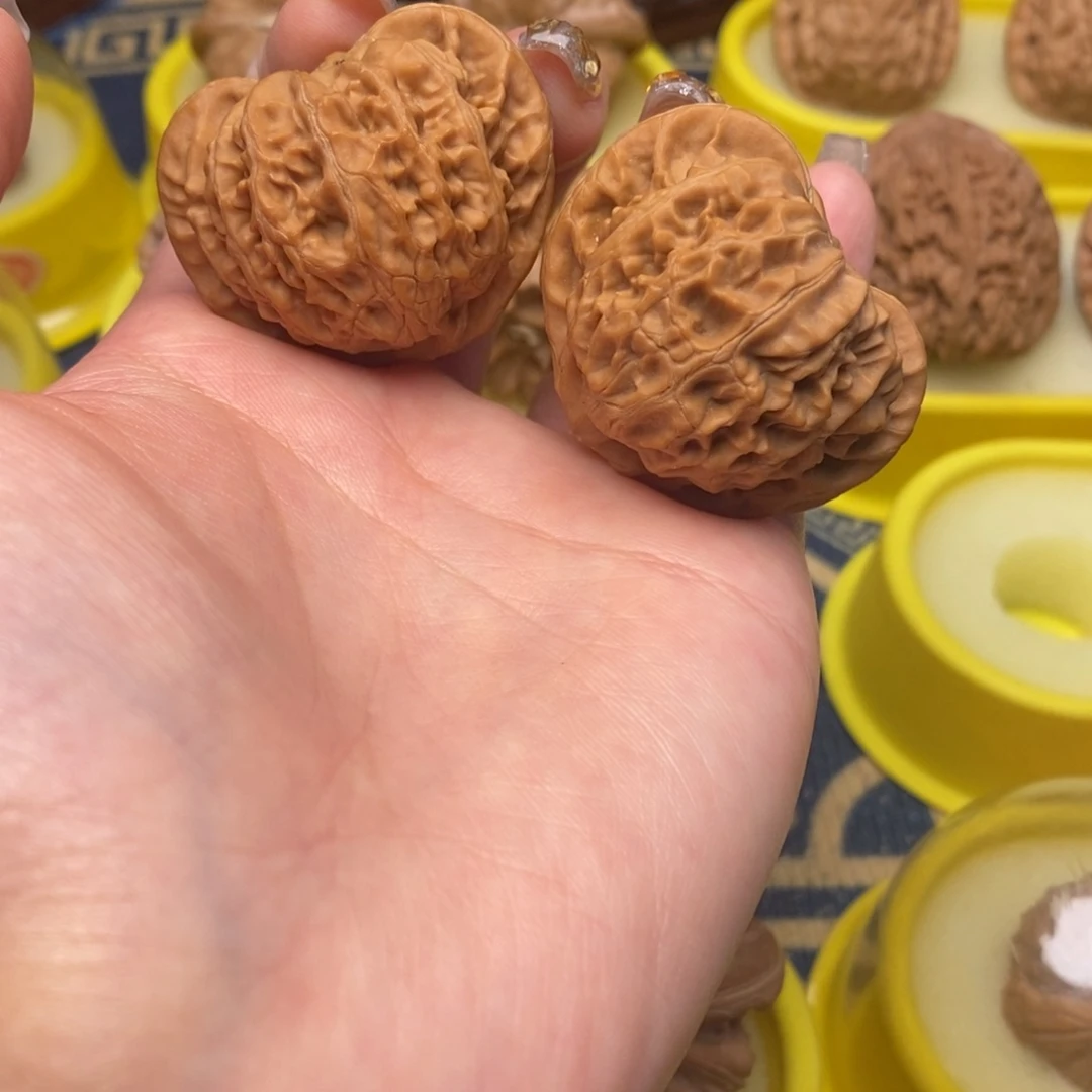 文玩核桃把件40宫灯福利