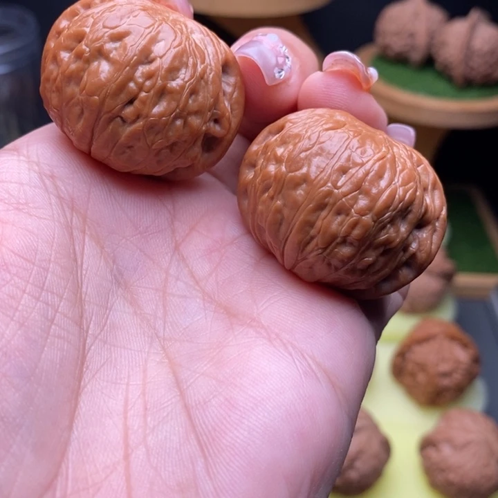 把件文玩核桃小铁锤