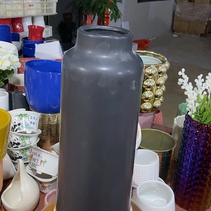 陶盆有孔 瑕疵针孔漏釉介意勿拍外高 30外口7