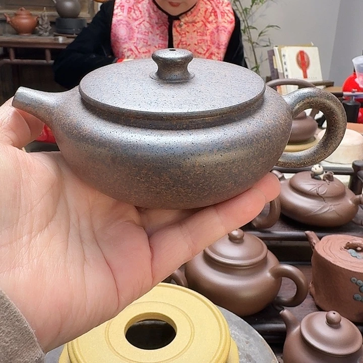 段泥茶壶柴烧腹古（180 C c）