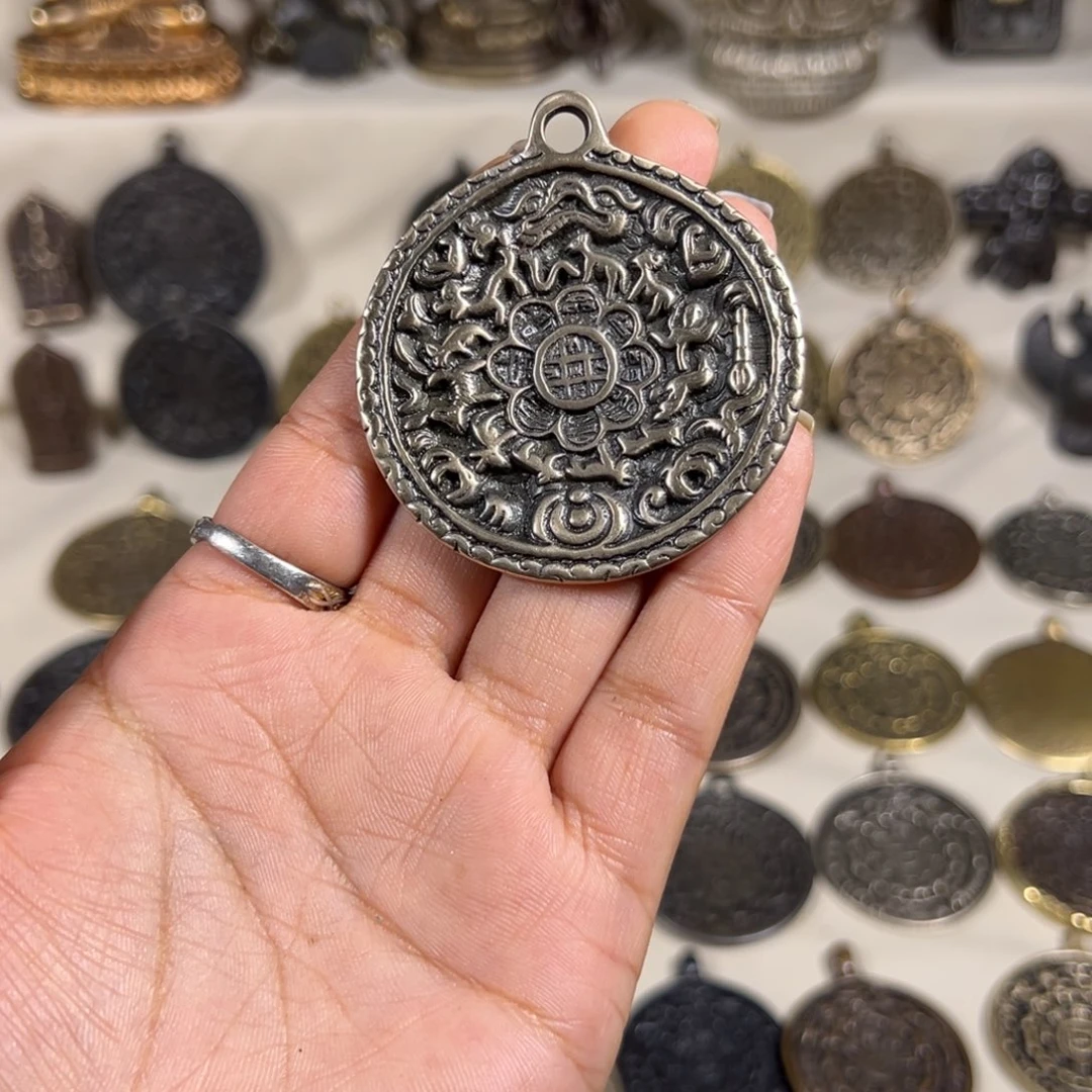 *****九宫八卦配饰搭配脖挂黑色