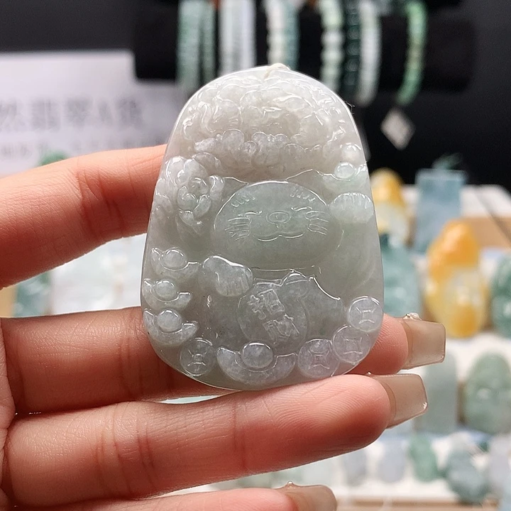 吊坠(不含链)未镶嵌翡翠