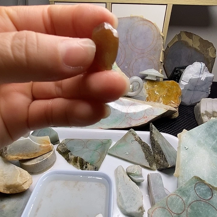翡翠散珠缅甸翡翠71