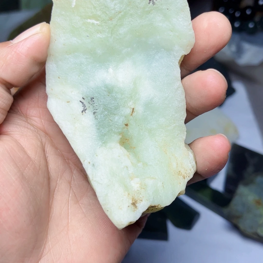 未镶嵌和田玉珠宝半成品