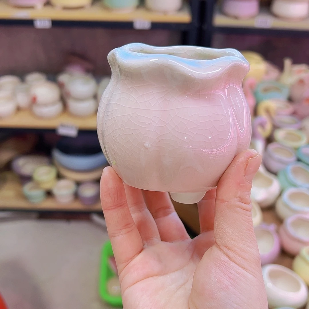 陶瓷花盆当场凑满12包邮