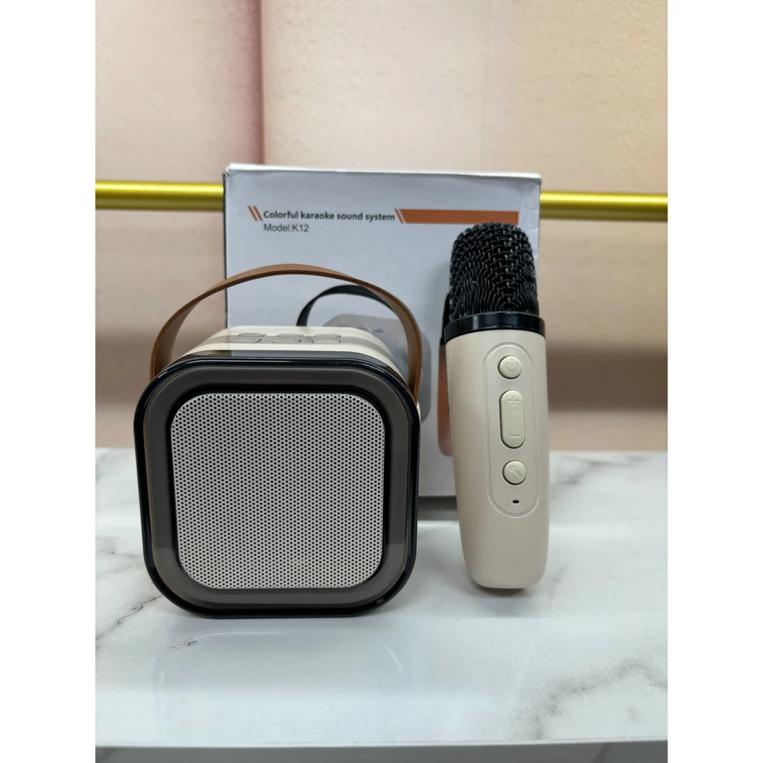 无线K歌神器便携是音响户外音响广场舞K歌一体机随机发 JX