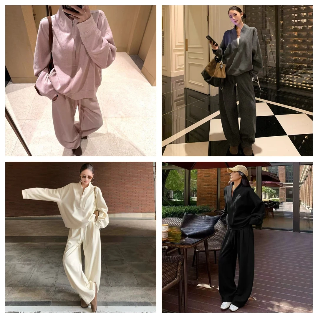 小钰胖仙【飞行假日】冬日大码套装两件套