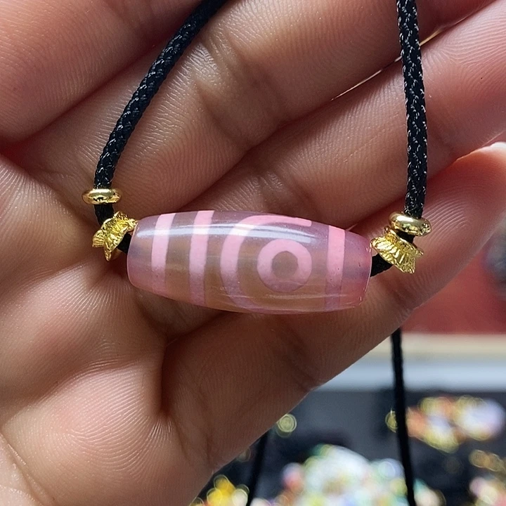 玛瑙/玉髓合金颈饰