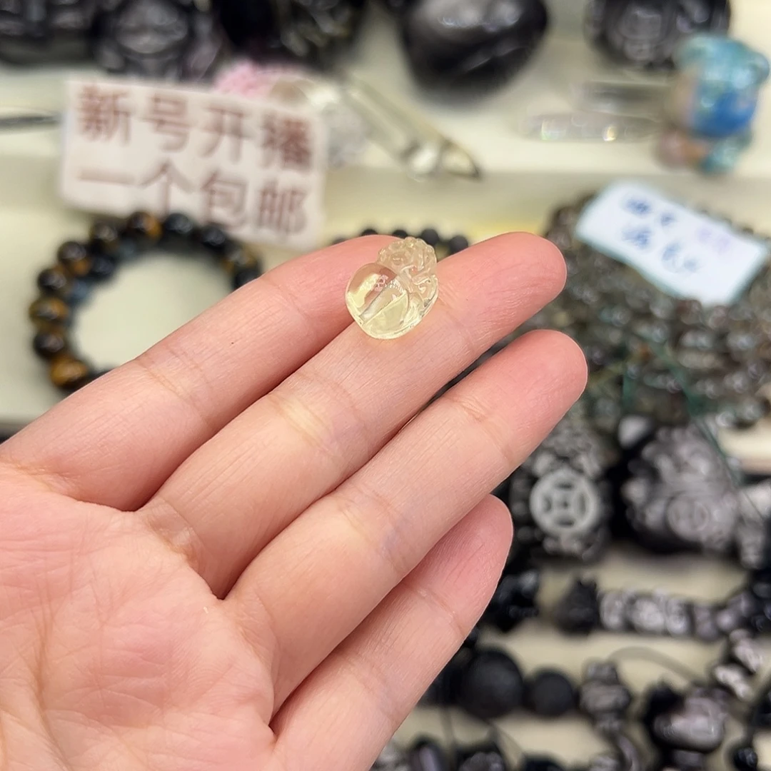 远***友未镶嵌手串黄晶手串配饰