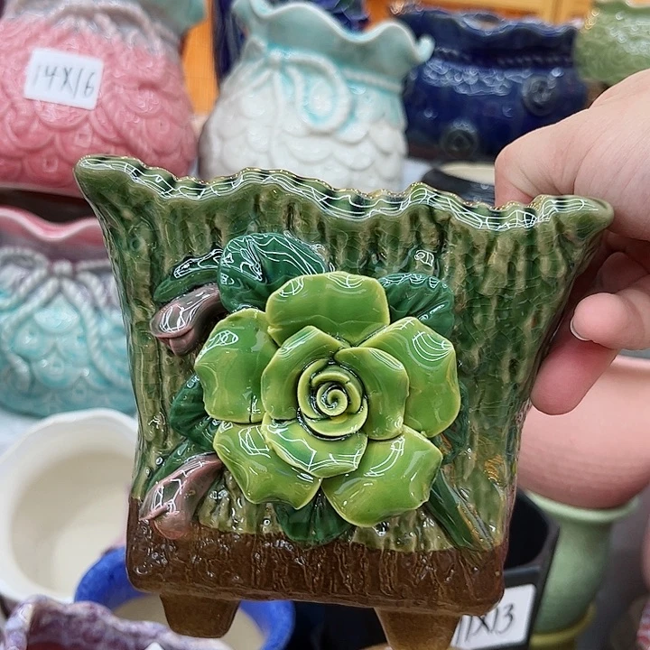 多肉植物陶瓷花瓶