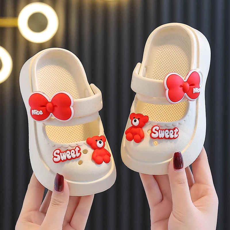 eva儿童拖鞋女童夏季网红爆款宝宝家居洞洞鞋软底洗澡防滑沙滩