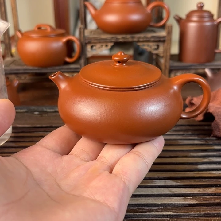 茶壶紫砂原矿紫砂手工制作