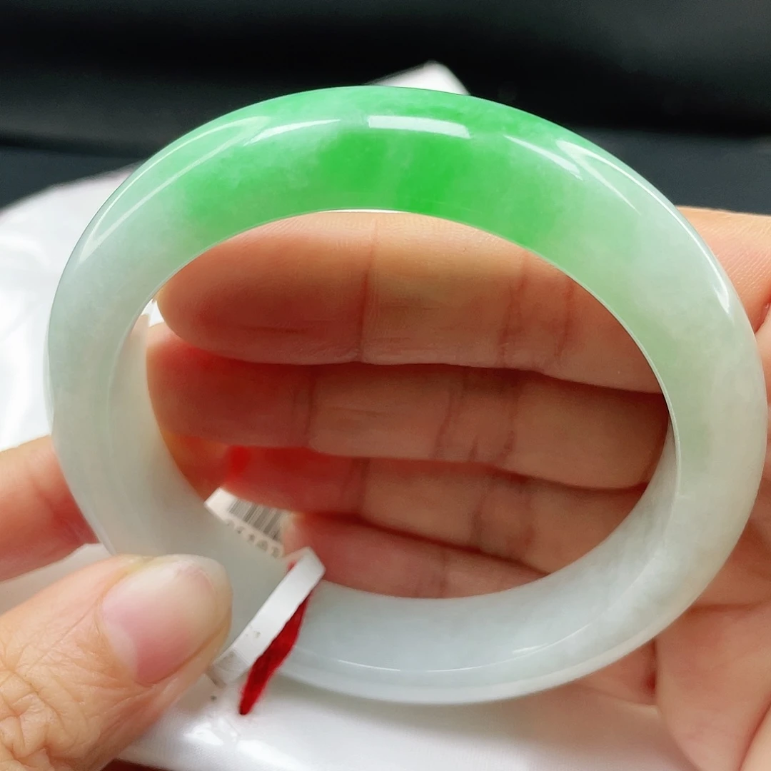 未镶嵌手镯翡翠正圈57.3。025