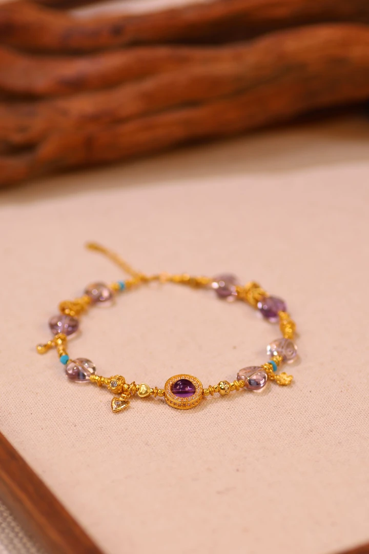 原创S925紫水晶手串J097【多样性发一】