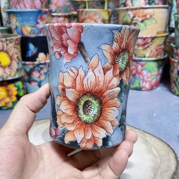 景德镇艺术手绘作品
