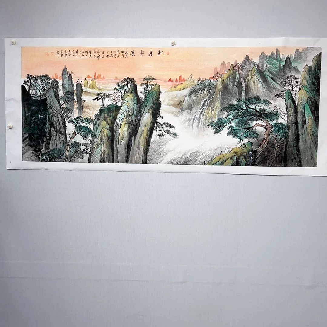 国画国画作品手绘