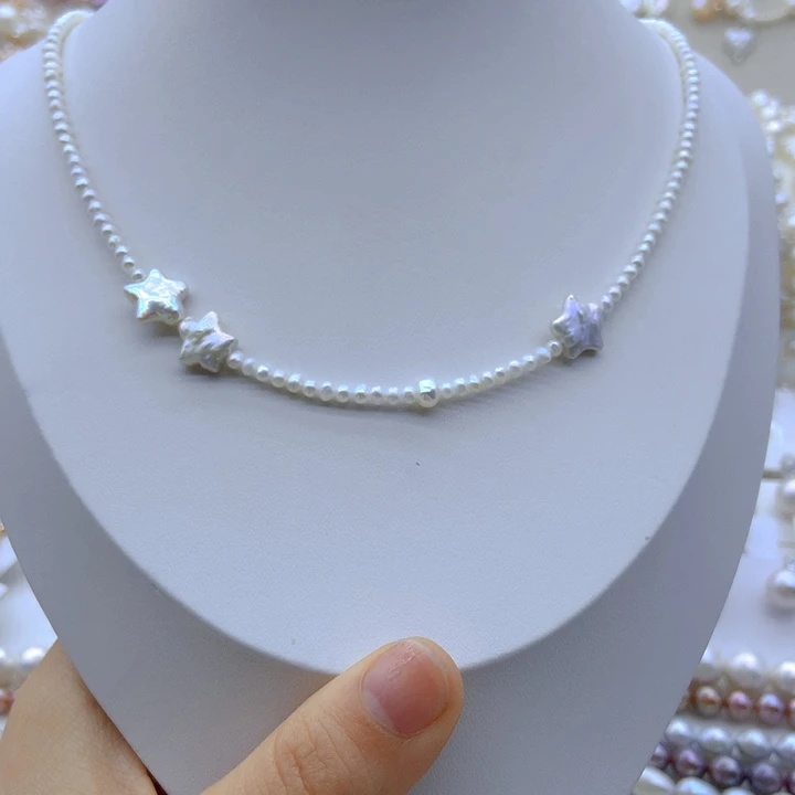 淡水珍珠颈饰未镶嵌