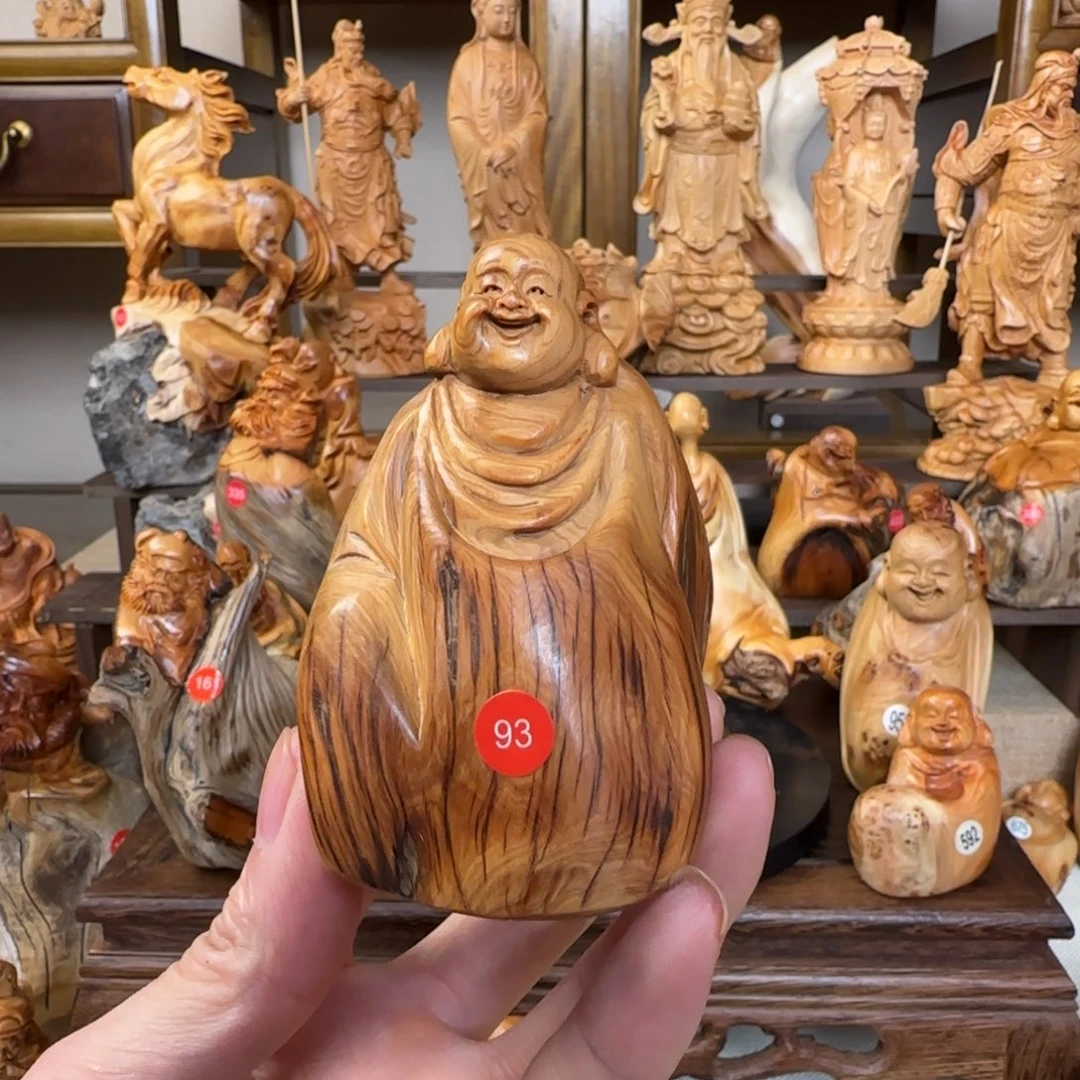 崖柏小木匠艺雕一物一拍