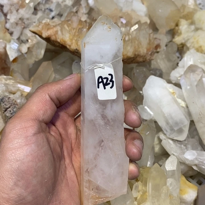 水晶水晶原石摆件未镶嵌小**?