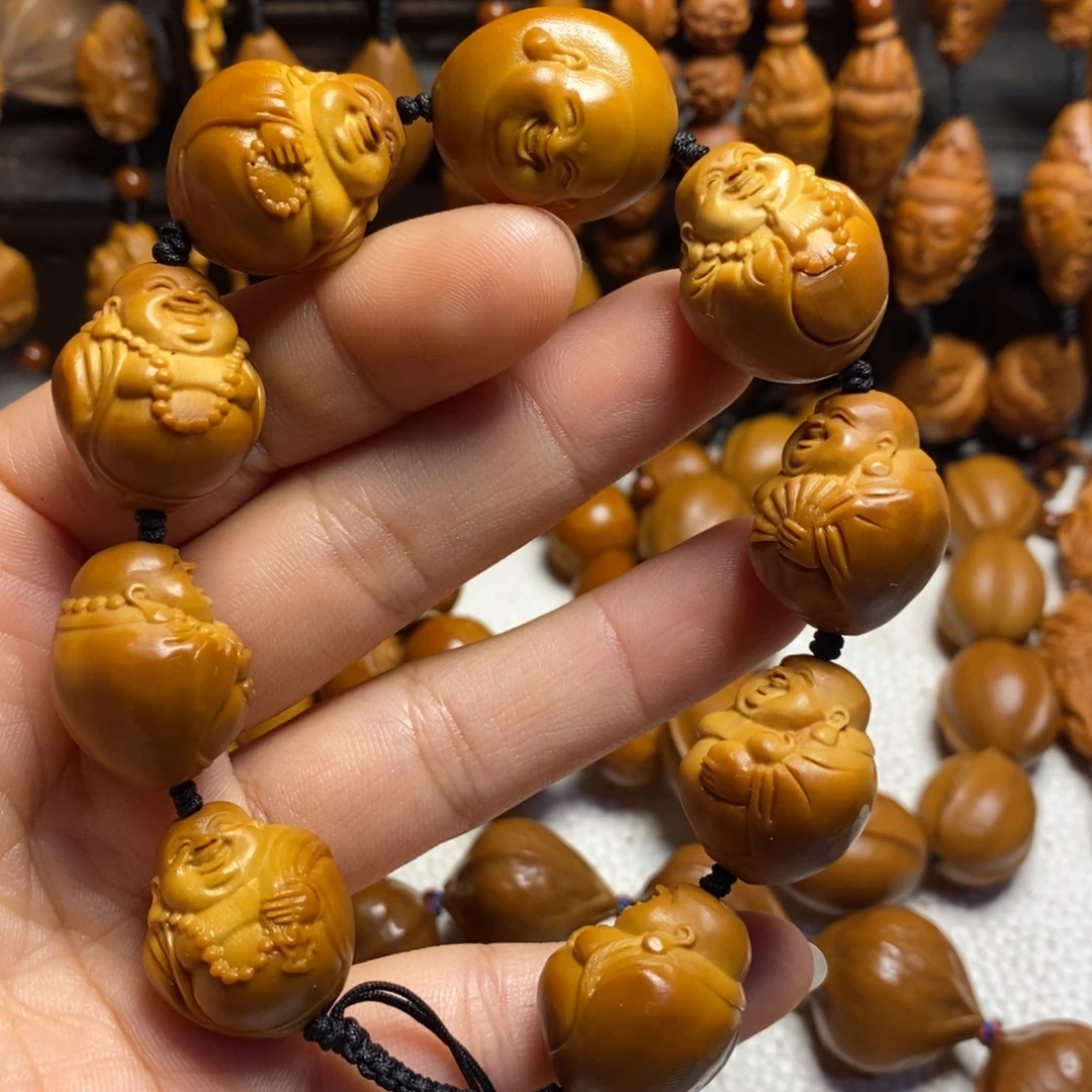 橄榄核吊坠灯泡弥勒