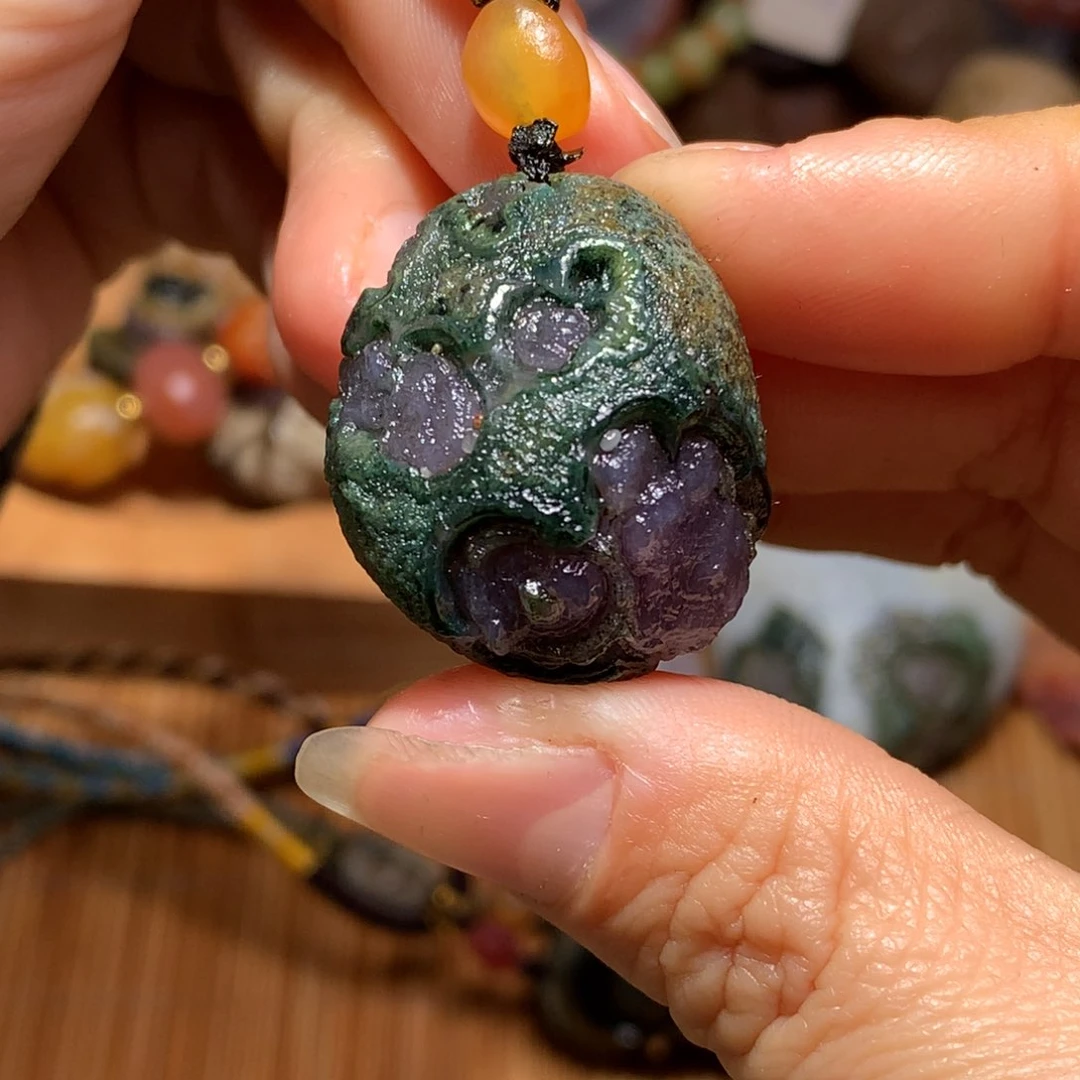 未镶嵌玛瑙/玉髓珠宝半成品