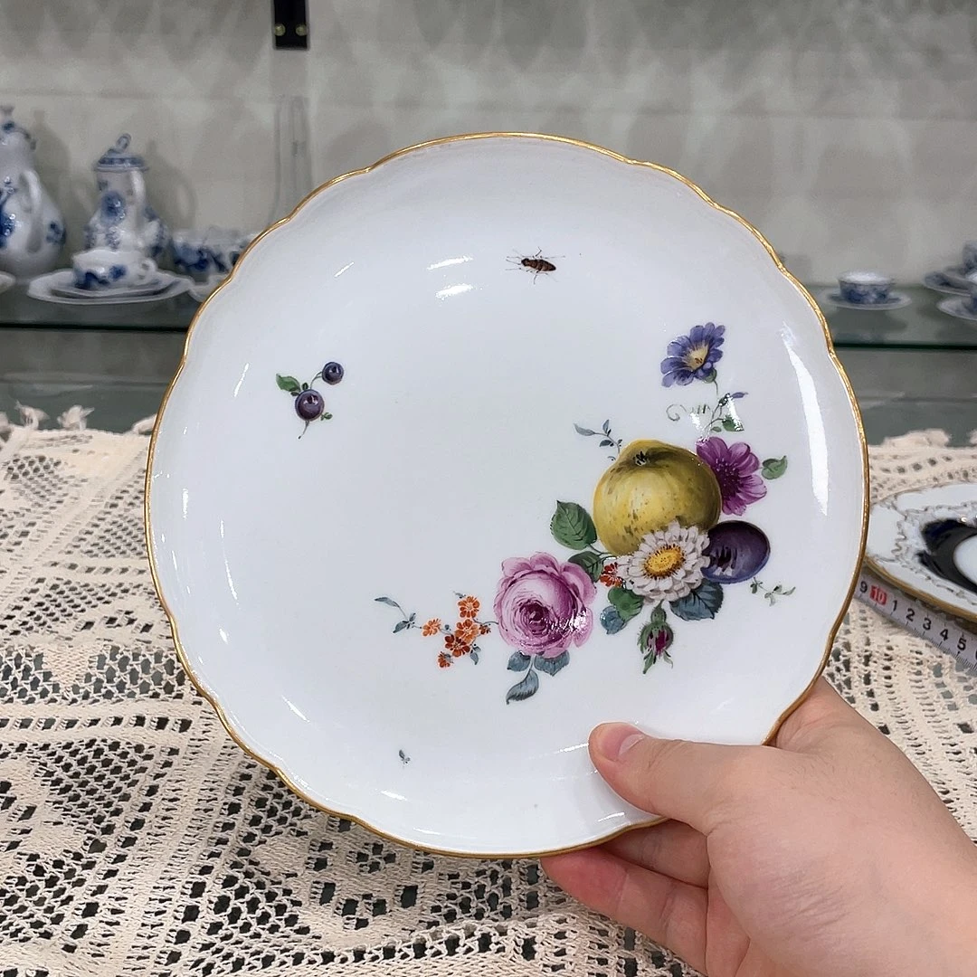 瓷片中古二等果绘