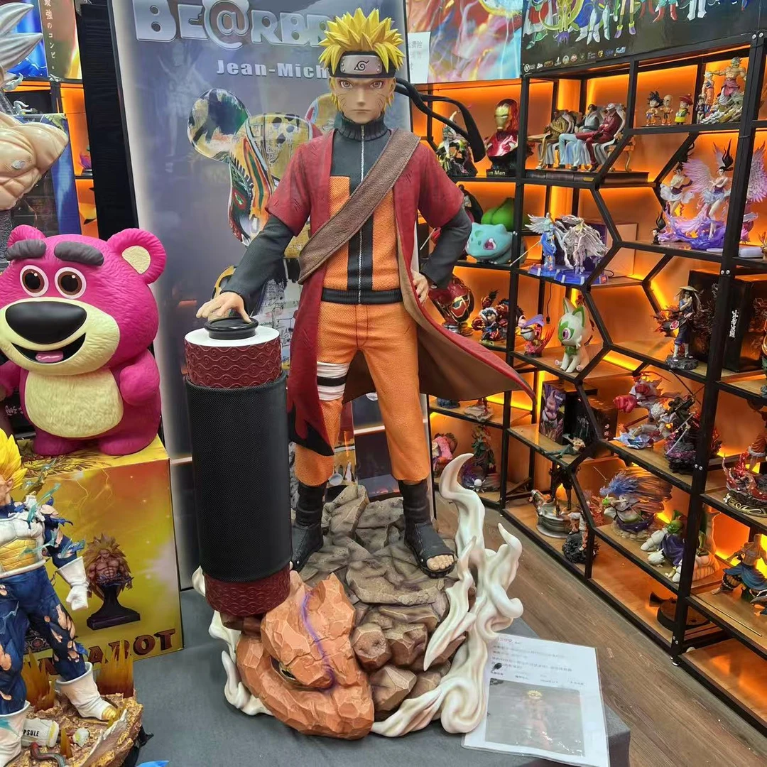 物超所值 精品现货 火影忍者 地台社超大鸣人手办摆件高约45cm