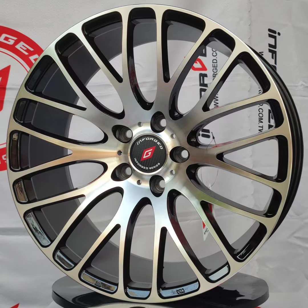 台湾inforged轮毂IFG9直通式轻量化改装轮毂凯美瑞亚洲龙皇冠锐志