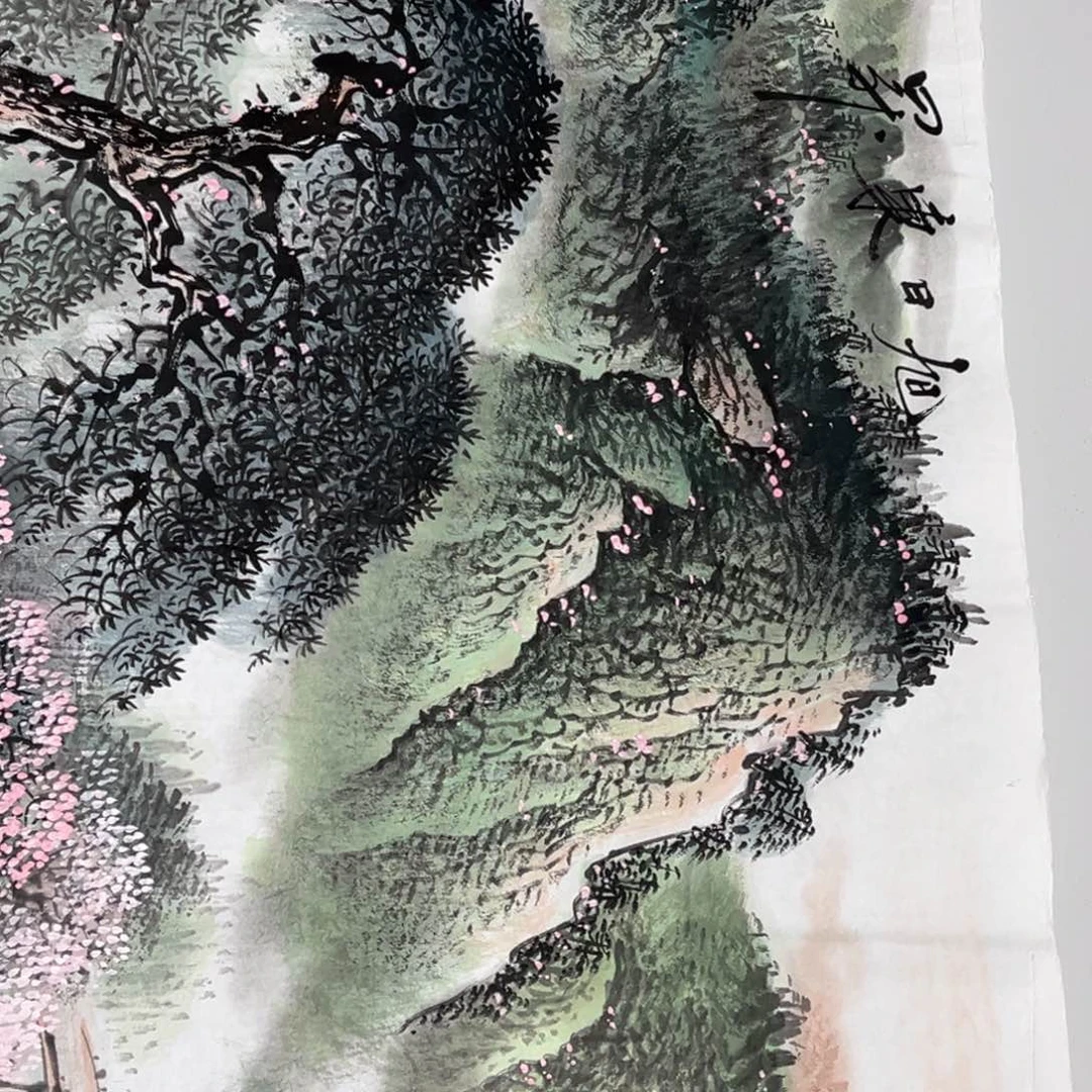 国画小*宣纸手绘，手工作品