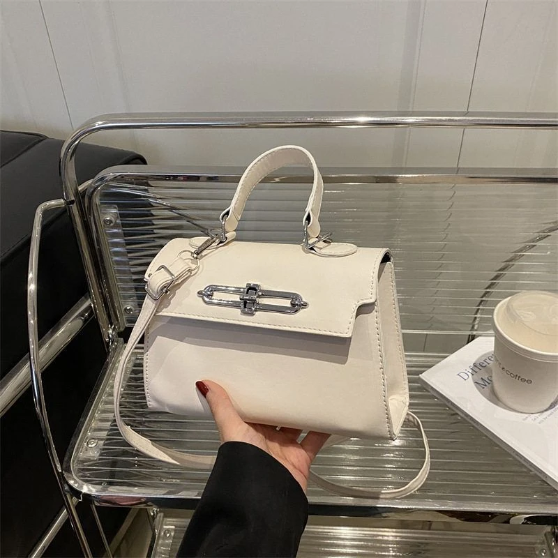 2025新款小众时尚凯莉包包女包斜挎女包高级感轻奢手提单肩小包潮