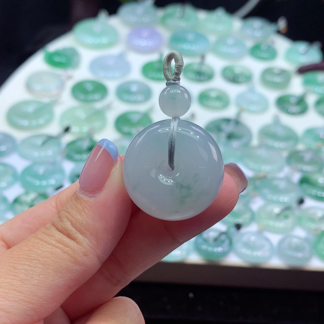 颈饰未镶嵌翡翠5尺寸25.6*13.6