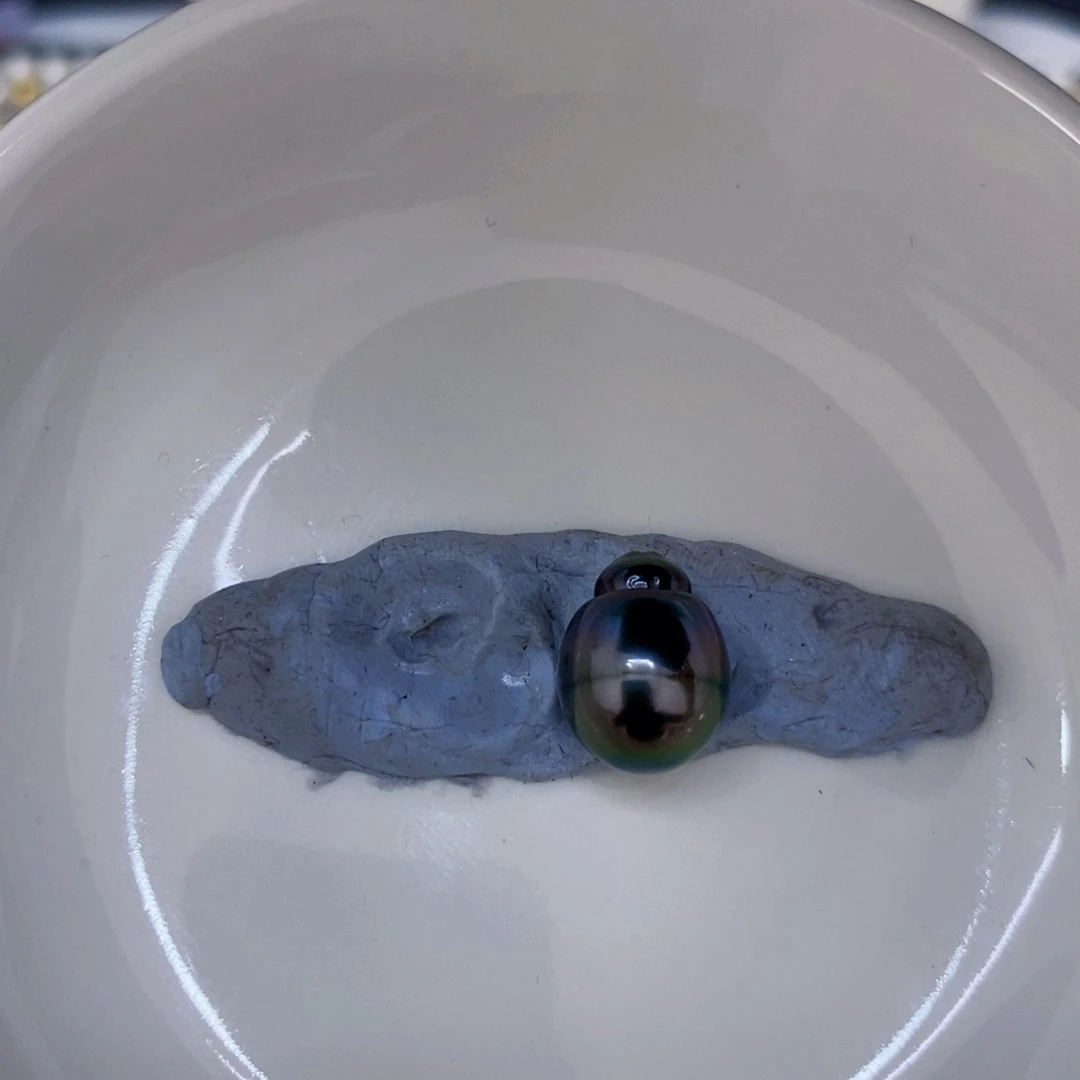 未镶嵌海水珍珠裸珠爱****鱼大溪地单珠11.2mm定制莫