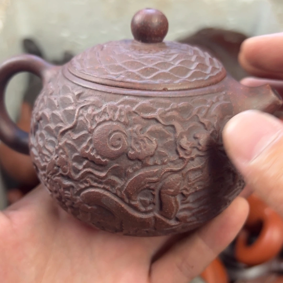 茶壶紫砂宜兴原矿紫砂壶300毫升容量
