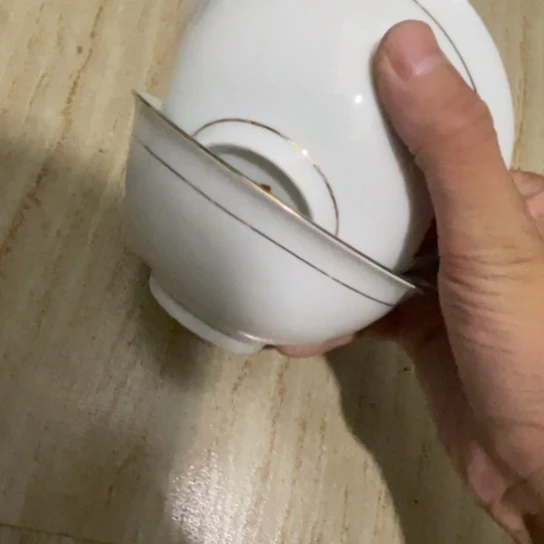 瓷片陶瓷陶瓷5英寸2个红叶金镶玉果