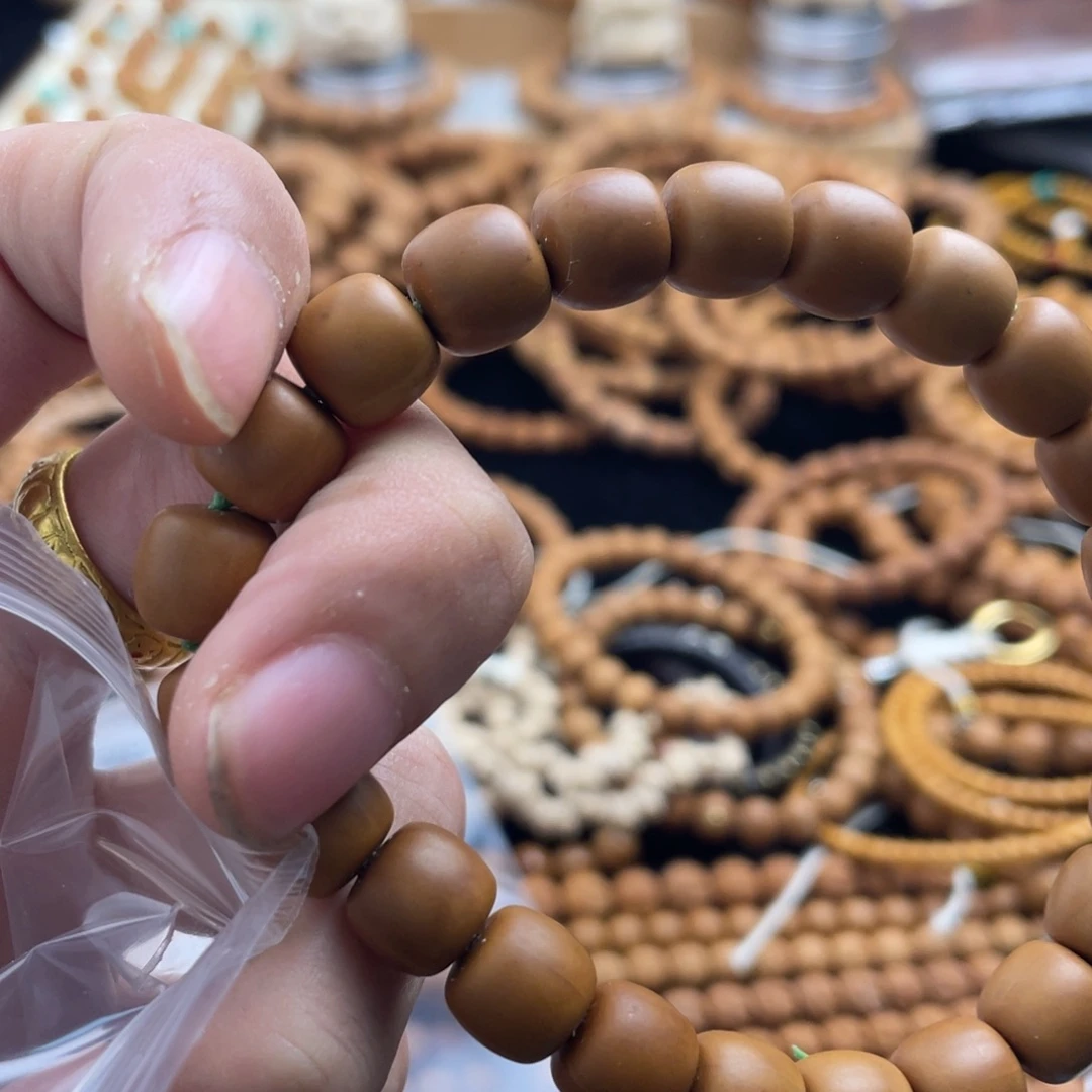 栗***子猴头核桃手串手串