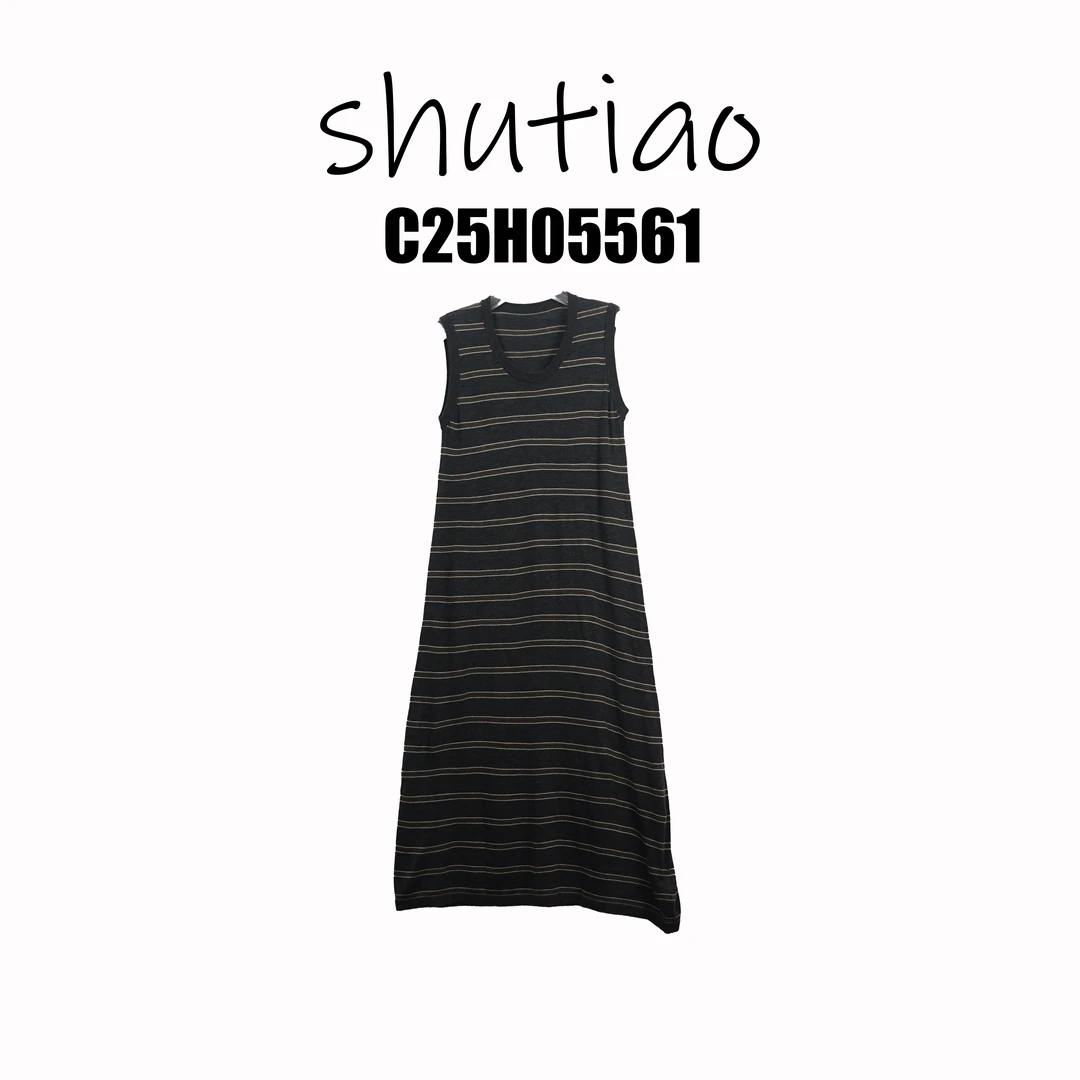 【SHUTIAO】2025秋冬：新款小众设计款连衣裙C25H05561