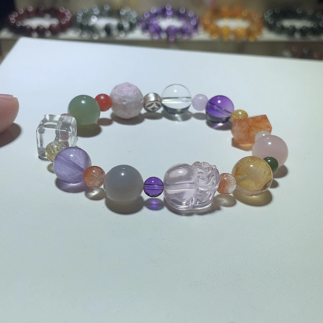 水晶手链未镶嵌手链