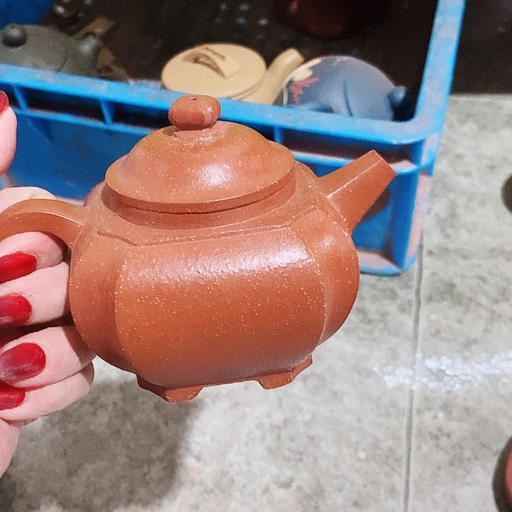 紫砂茶杯宜兴紫砂全手工工艺