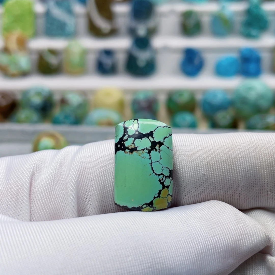 绿松石未镶嵌颈饰