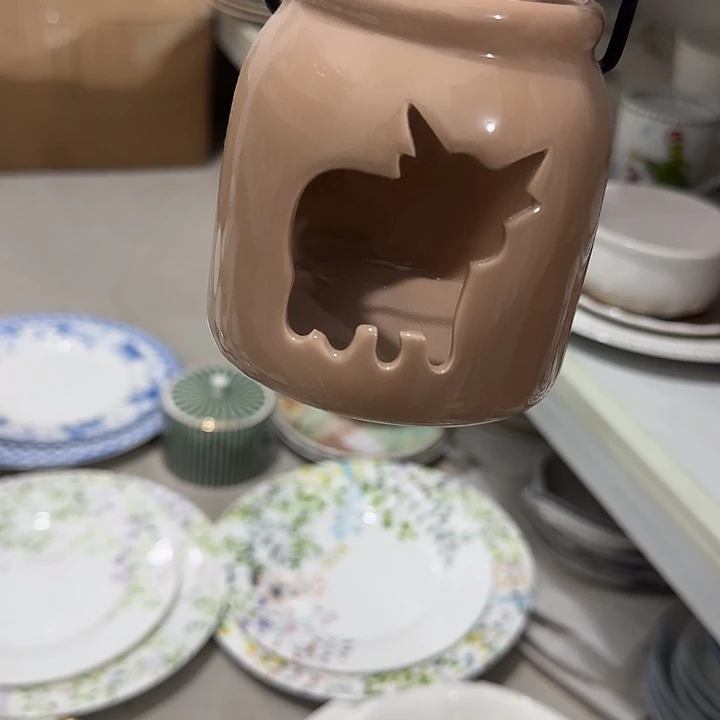外贸尾单微瑕陶瓷一个