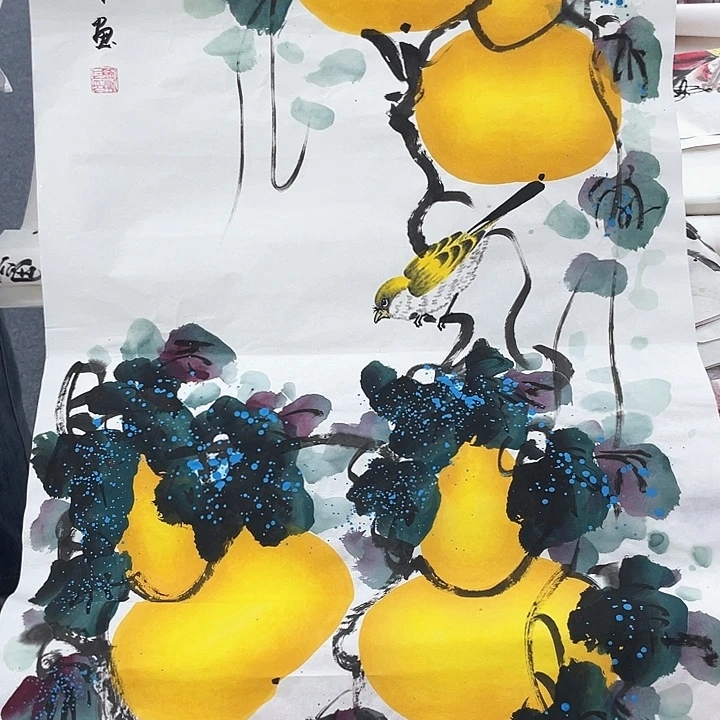 国画纯手工国画欣赏