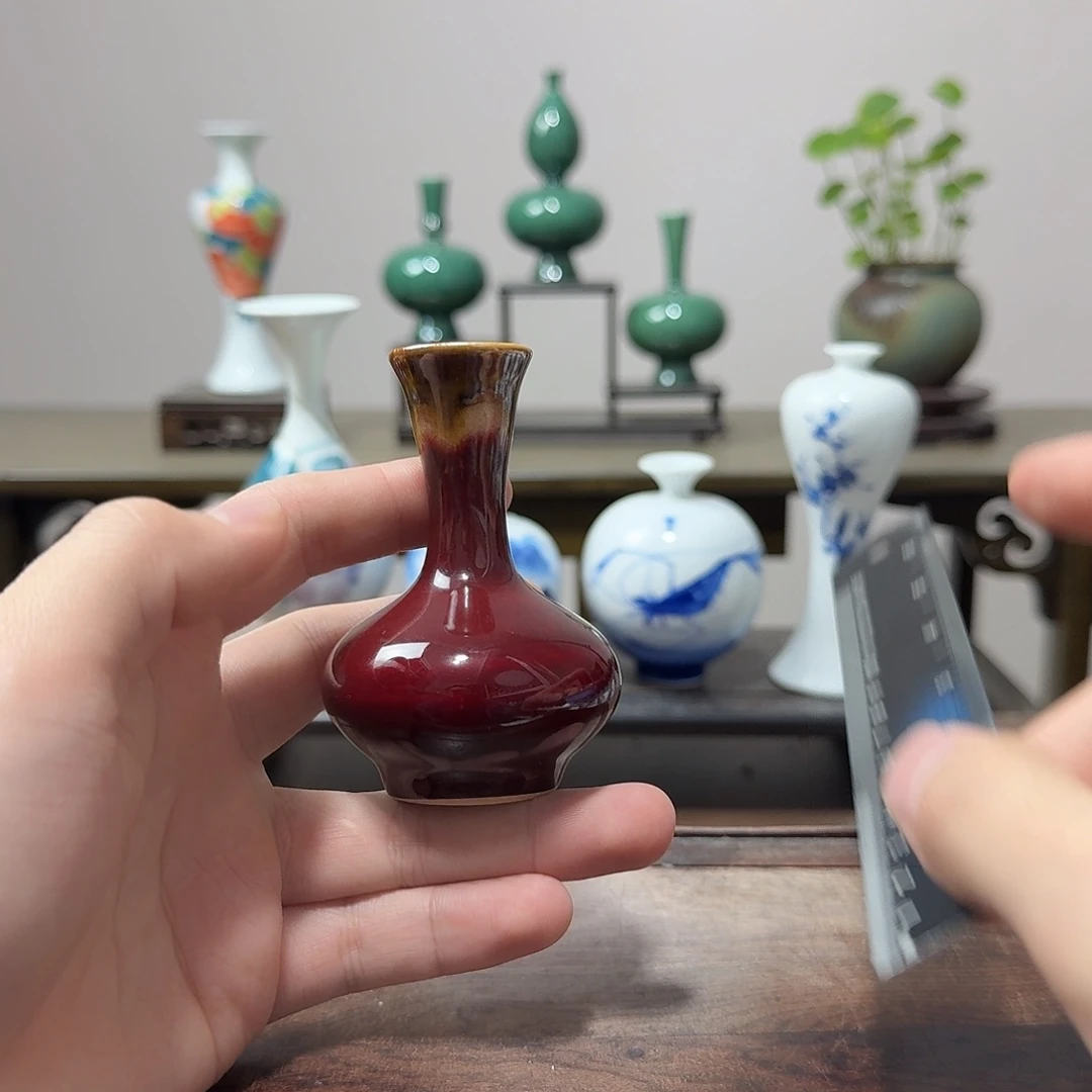 陶瓷手工非常迷你小花器