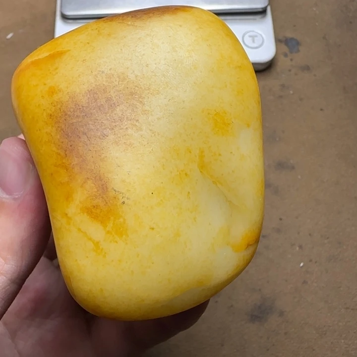 庆***年和田玉未镶嵌挂件